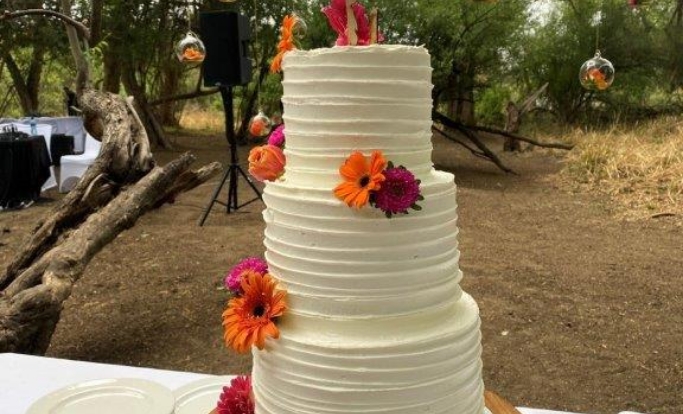 4.cake and tree glass boubles