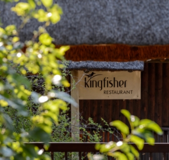Kingfisher restaurant sign